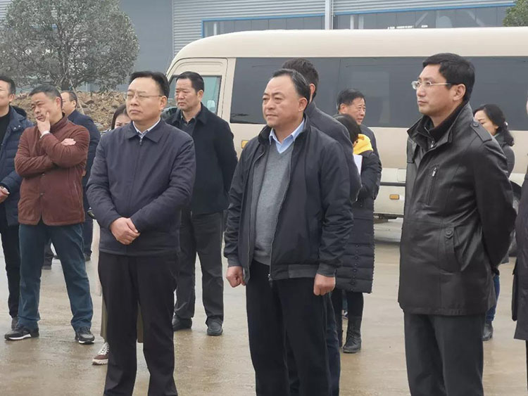 隨州市委、市人大代表團蒞臨程力集團商用車產(chǎn)業(yè)園視察